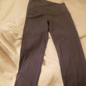 Victoria's Secret Gray Knockout/Sport Leggings